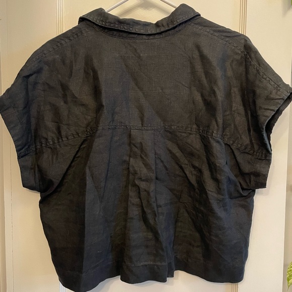 Madewell 100% Linen Dolman Shirt - Picture 9 of 9